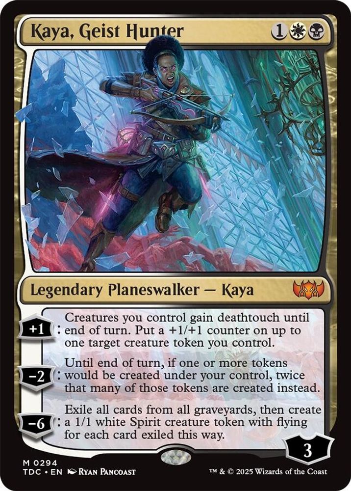 Kaya, Geist Hunter · 294 · Commander: Tarkir: Dragonstorm · Non-foil