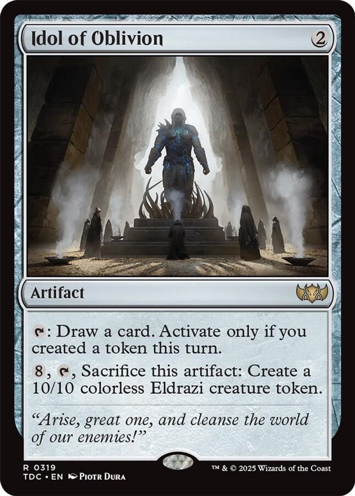 Idol of Oblivion · 319 · Commander: Tarkir: Dragonstorm · Non-foil