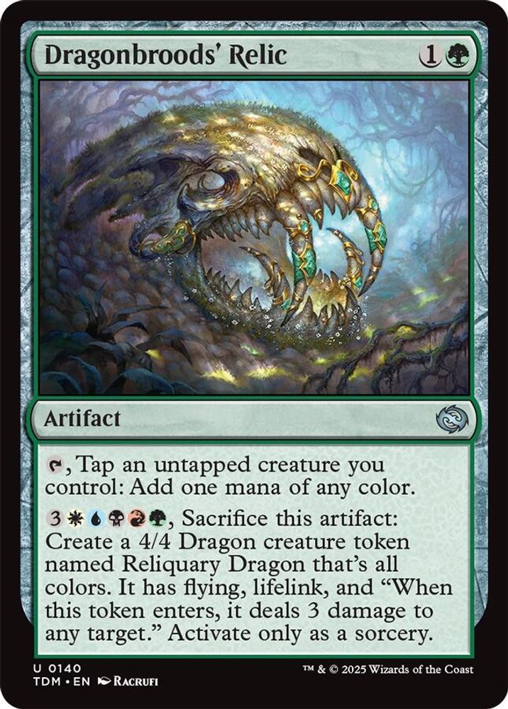Dragonbroods' Relic · 140 · TDM · Non-foil