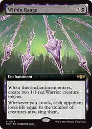 Within Range (Extended Art) · 72 · Commander: Tarkir: Dragonstorm · Non-foil