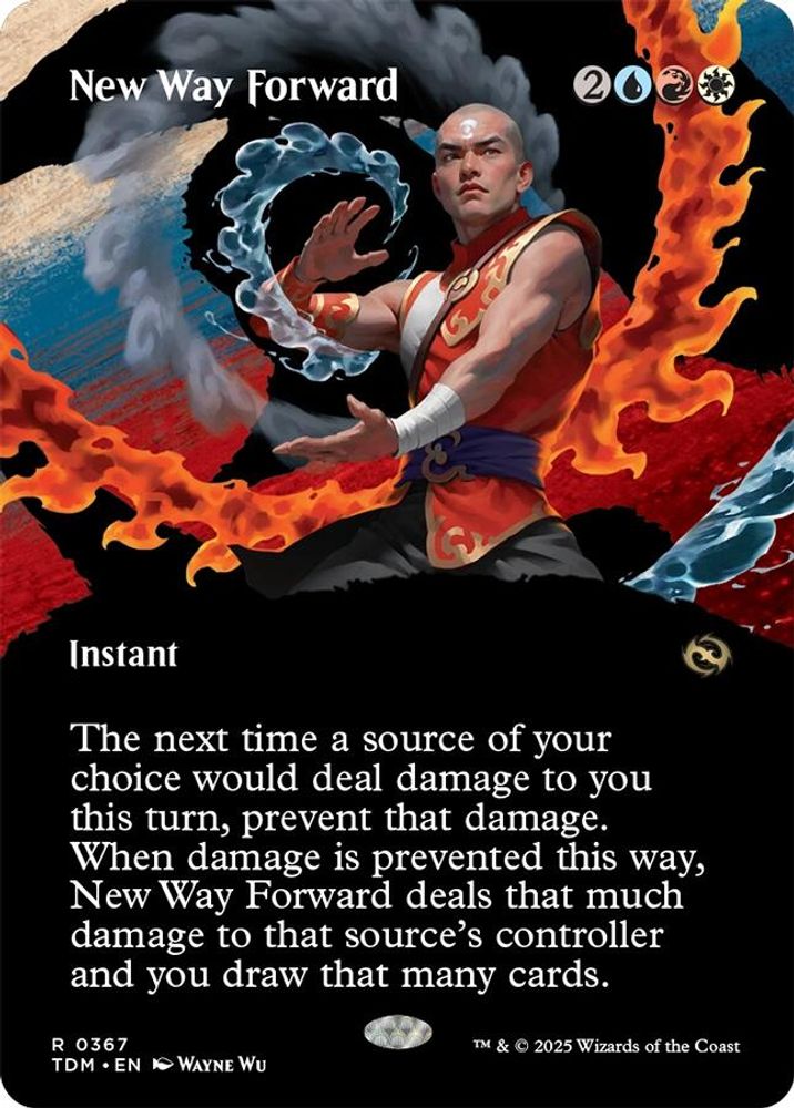 New Way Forward (Borderless) · 367 · Tarkir: Dragonstorm · Non-foil