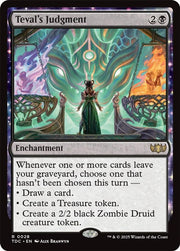 Teval's Judgment · 28 · Commander: Tarkir: Dragonstorm · Non-foil