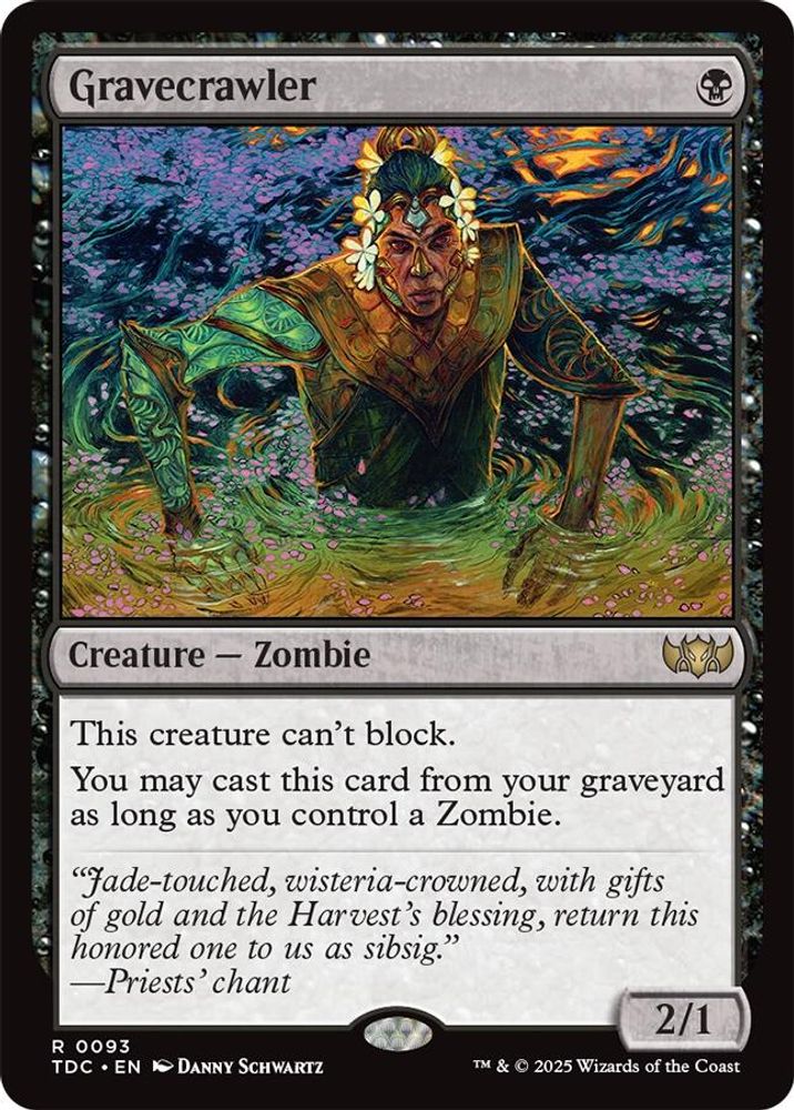 Gravecrawler · 93 · Commander: Tarkir: Dragonstorm · Non-foil