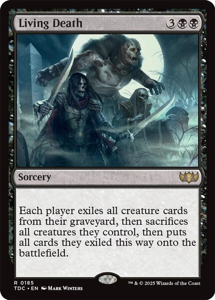 Living Death · 185 · Commander: Tarkir: Dragonstorm · Non-foil