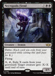 Necropolis Fiend · 190 · Commander: Tarkir: Dragonstorm · Non-foil