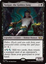 Tasigur, the Golden Fang · 197 · Commander: Tarkir: Dragonstorm · Non-foil