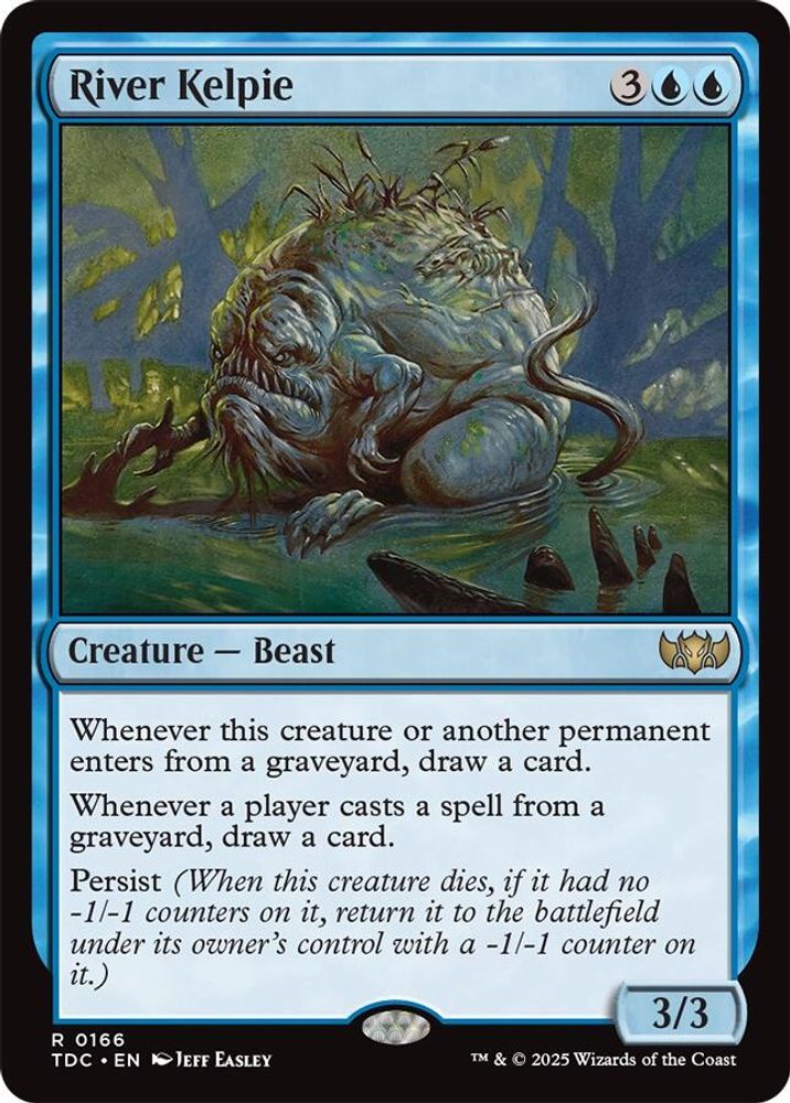 River Kelpie · 166 · Commander: Tarkir: Dragonstorm · Non-foil