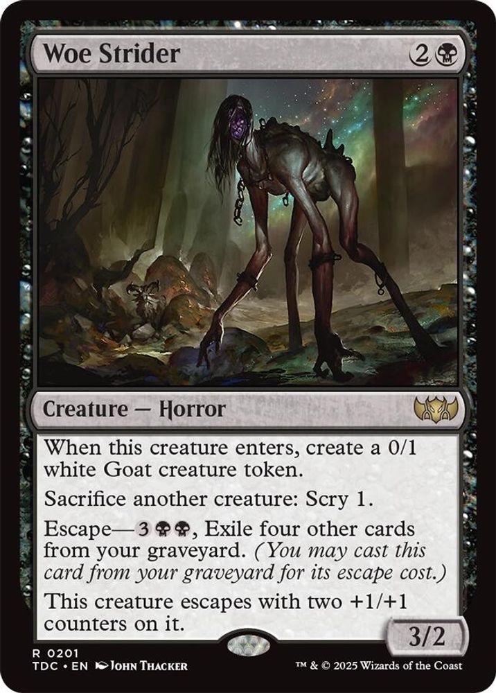 Woe Strider · 201 · Commander: Tarkir: Dragonstorm · Non-foil