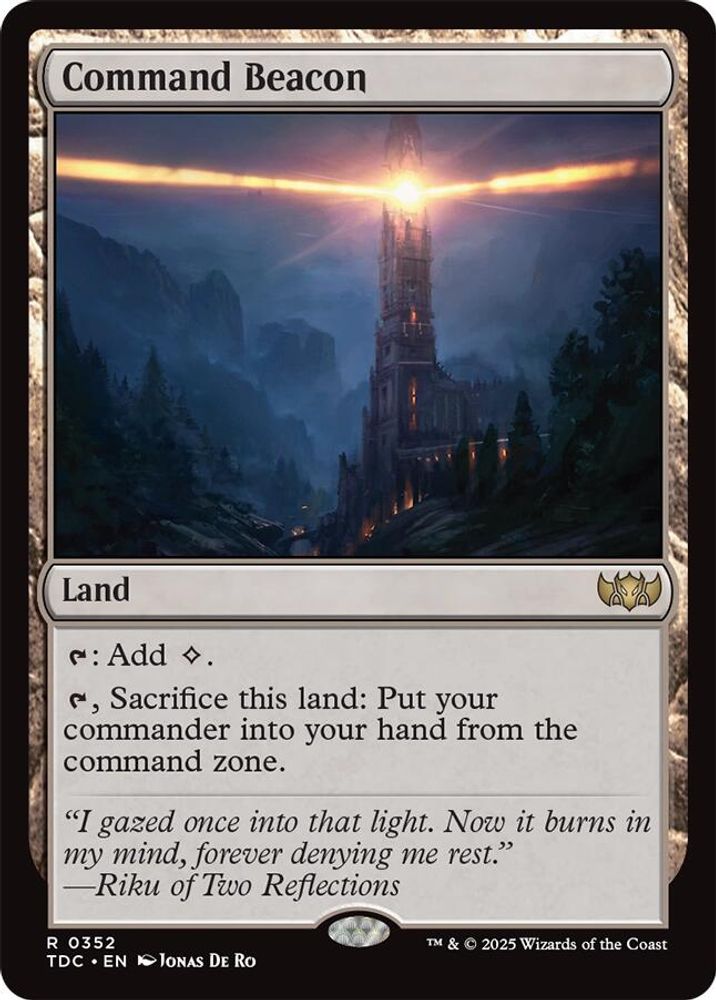 Command Beacon · 352 · TDC · Non-foil