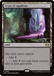 Crypt of Agadeem · 354 · Commander: Tarkir: Dragonstorm · Non-foil