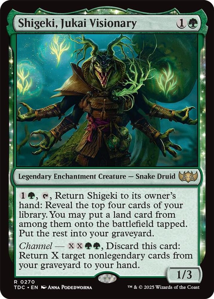 Shigeki, Jukai Visionary · 270 · Commander: Tarkir: Dragonstorm · Non-foil