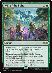 Will of the Sultai · 49 · Commander: Tarkir: Dragonstorm · Non-foil