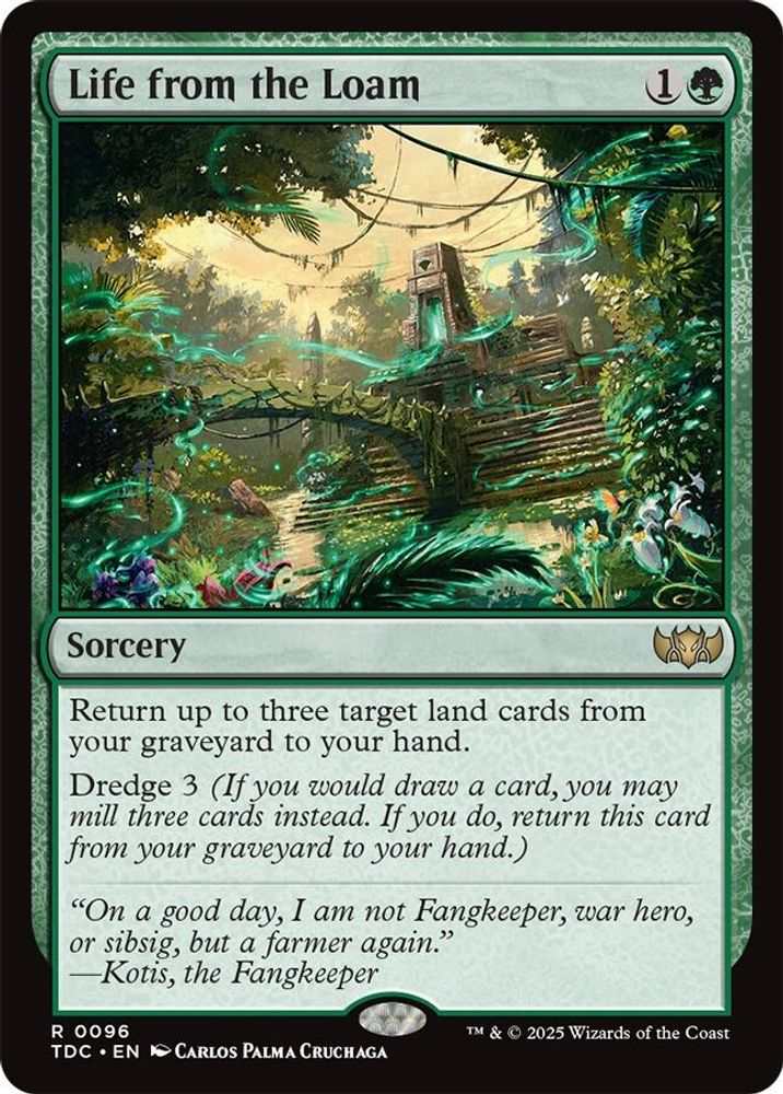 Life from the Loam · 96 · Commander: Tarkir: Dragonstorm · Non-foil