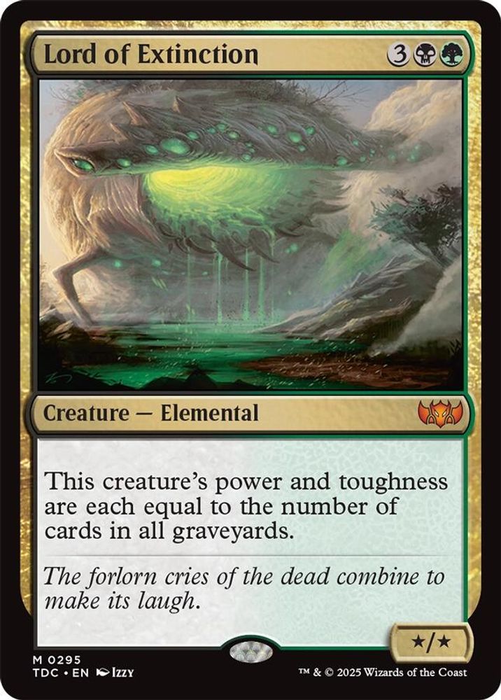 Lord of Extinction · 295 · Commander: Tarkir: Dragonstorm · Non-foil