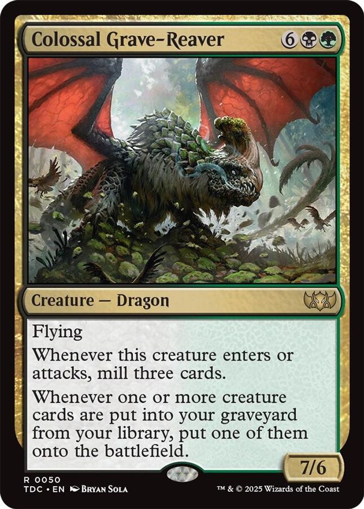 Colossal Grave-Reaver · 50 · TDC · Non-foil