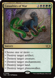 Casualties of War · 98 · Commander: Tarkir: Dragonstorm · Non-foil