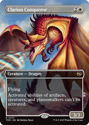 Clarion Conqueror (Borderless) · 377 · Tarkir: Dragonstorm · Non-foil