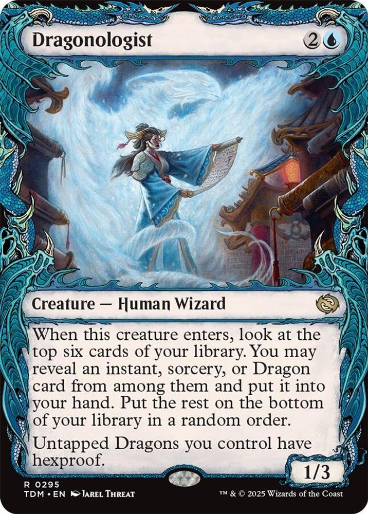 Dragonologist (Showcase) · 295 · Tarkir: Dragonstorm · Non-foil