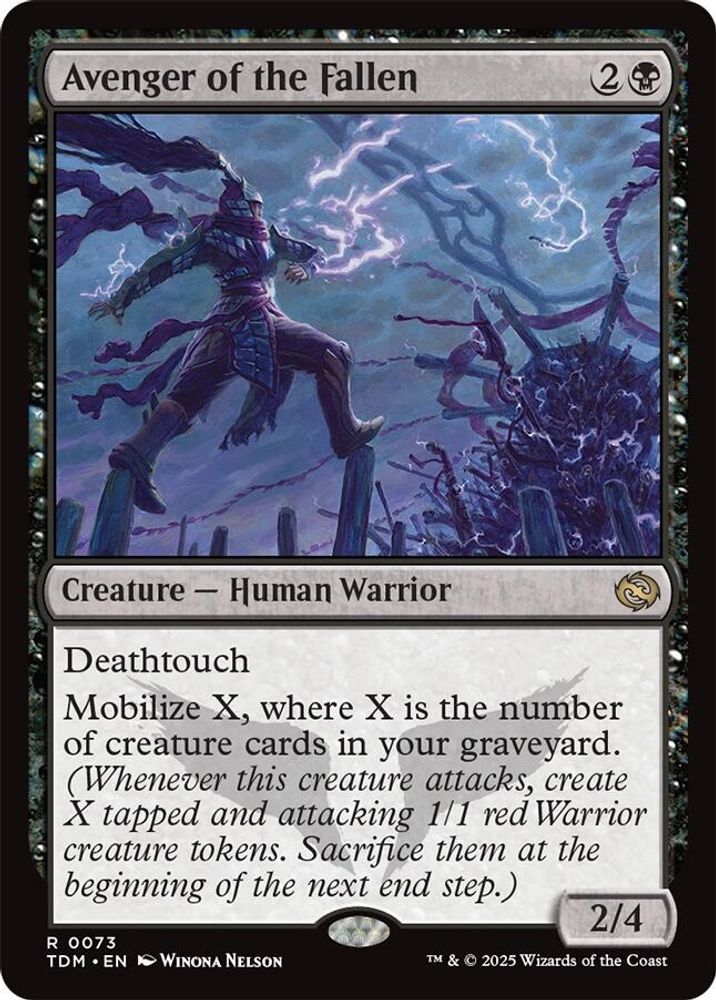 Avenger of the Fallen · 73 · Tarkir: Dragonstorm · Non-foil