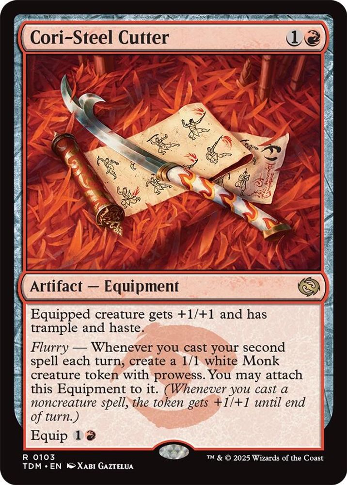 Cori-Steel Cutter · 103 · Tarkir: Dragonstorm · Non-foil