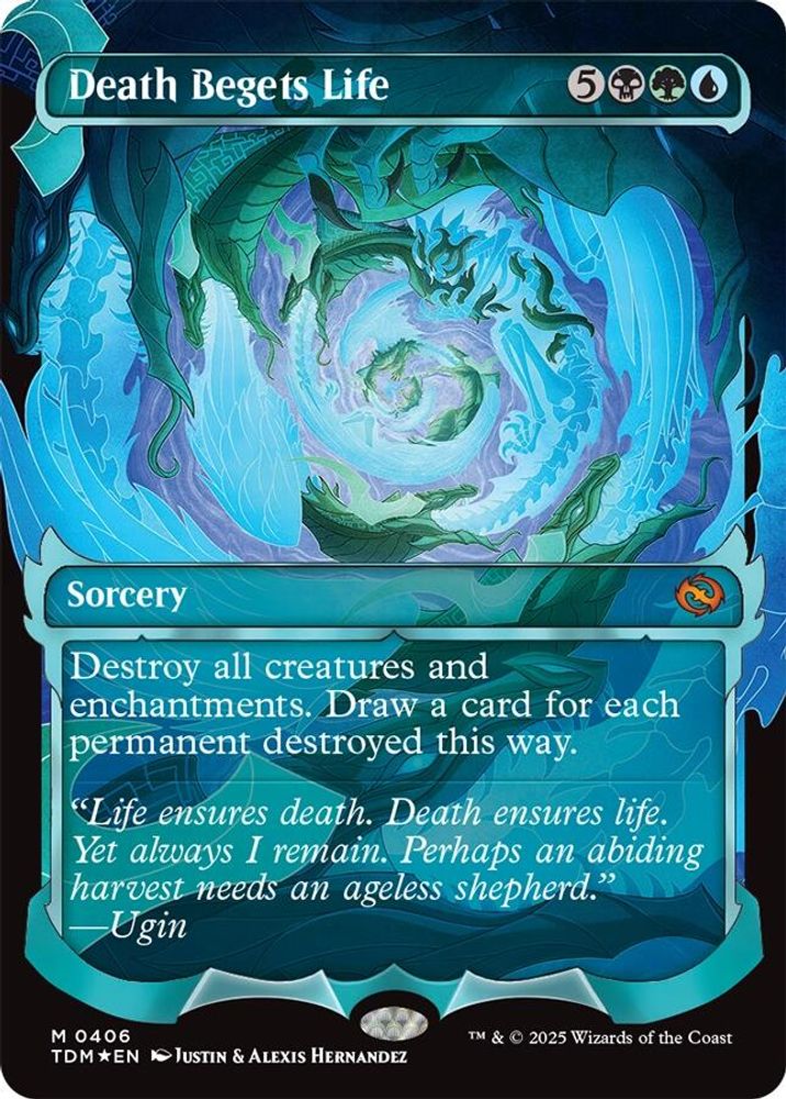 Death Begets Life (Showcase) · 406 · TDM · Foil