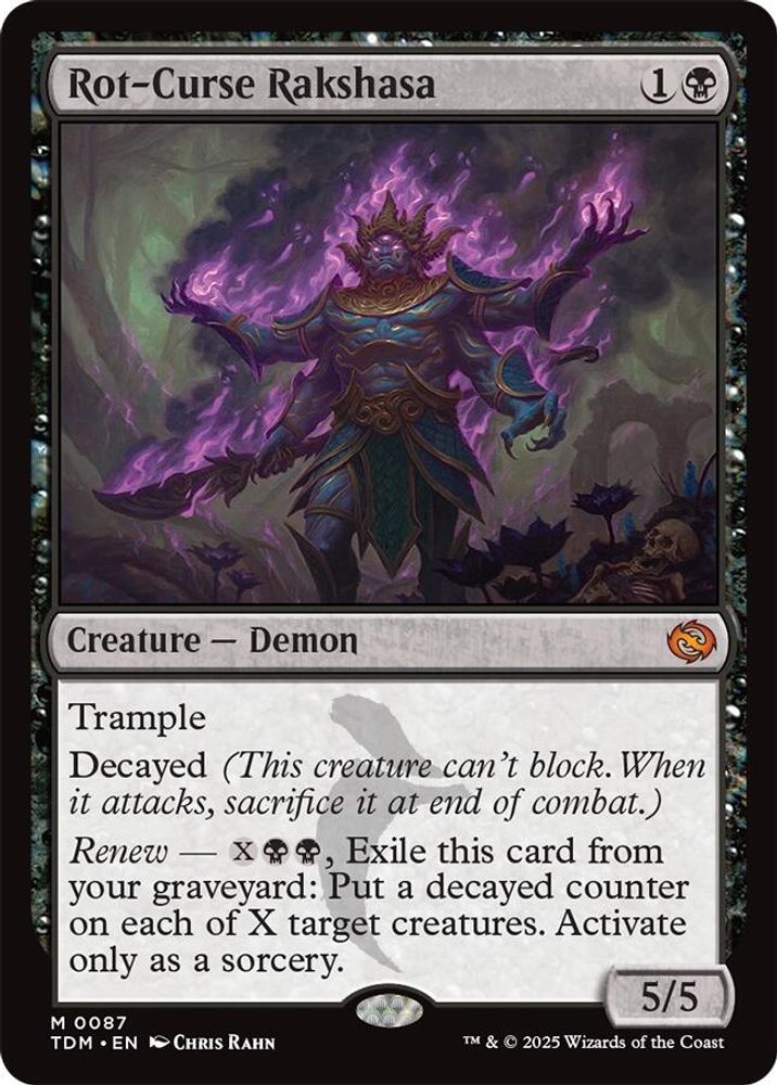 Rot-Curse Rakshasa · 87 · Tarkir: Dragonstorm · Non-foil