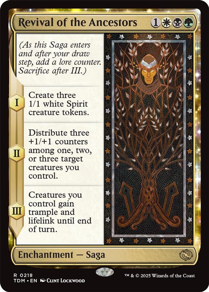 Revival of the Ancestors · 218 · Tarkir: Dragonstorm · Foil