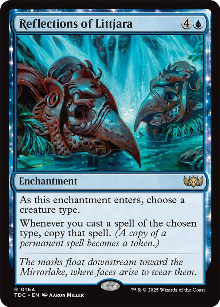 Reflections of Littjara · 164 · Commander: Tarkir: Dragonstorm · Non-foil