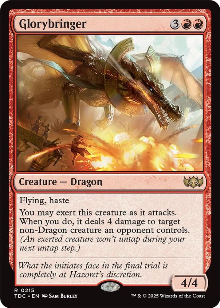 Glorybringer · 215 · TDC · Non-foil
