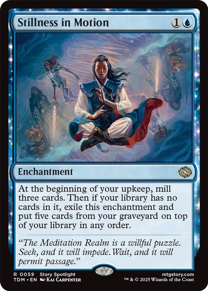 Stillness in Motion · 59 · Tarkir: Dragonstorm · Non-foil