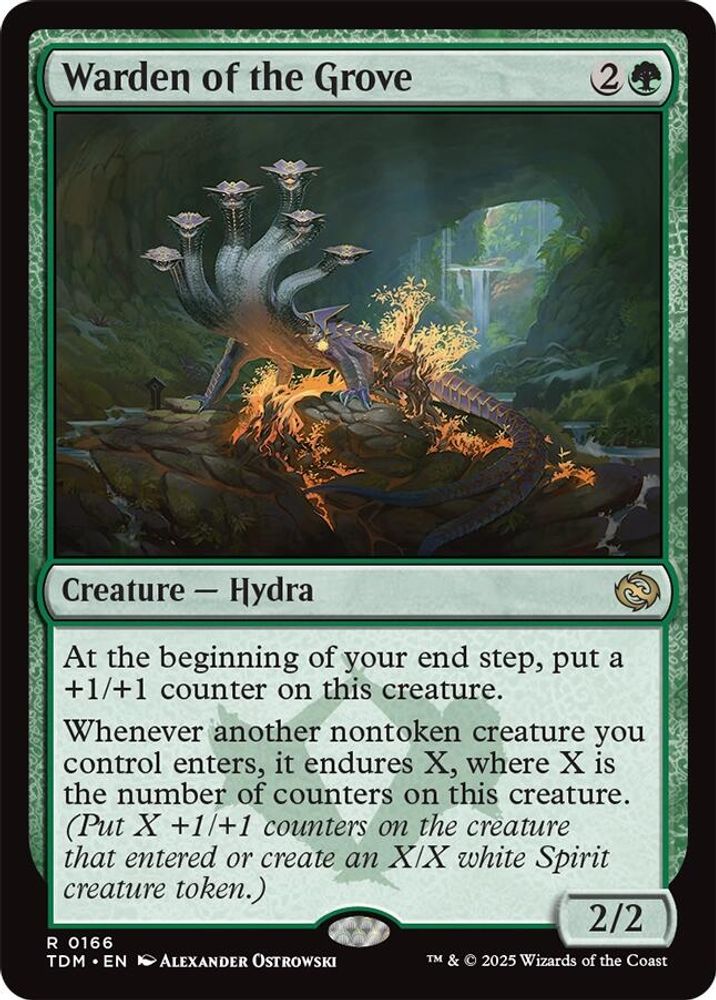 Warden of the Grove · 166 · Tarkir: Dragonstorm · Foil