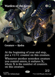 Warden of the Grove (Borderless) · 351 · Tarkir: Dragonstorm · Non-foil