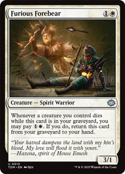 Furious Forebear · 13 · Tarkir: Dragonstorm · Foil
