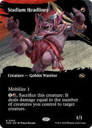 Stadium Headliner (Borderless) · 344 · TDM · Non-foil