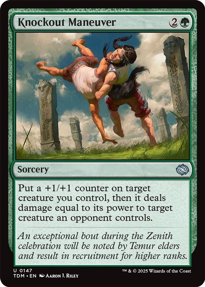 Knockout Maneuver · 147 · TDM · Non-foil
