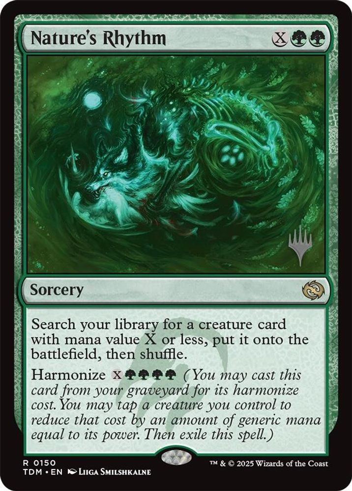 Nature's Rhythm · 150 · PTDM · Non-foil
