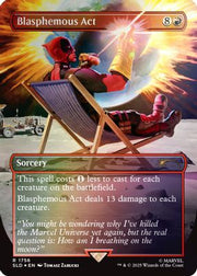 Blasphemous Act (1756) · 1756 · SLD · Rainbow Foil