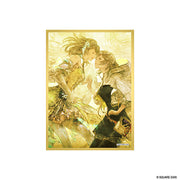 Square Enix Card Sleeves: Final Fantasy XIV - Sphene (PREORDER) - Final Fantasy XIV card sleeves featuring soft gold and cream tones with three characters in flowing fantasy attire.