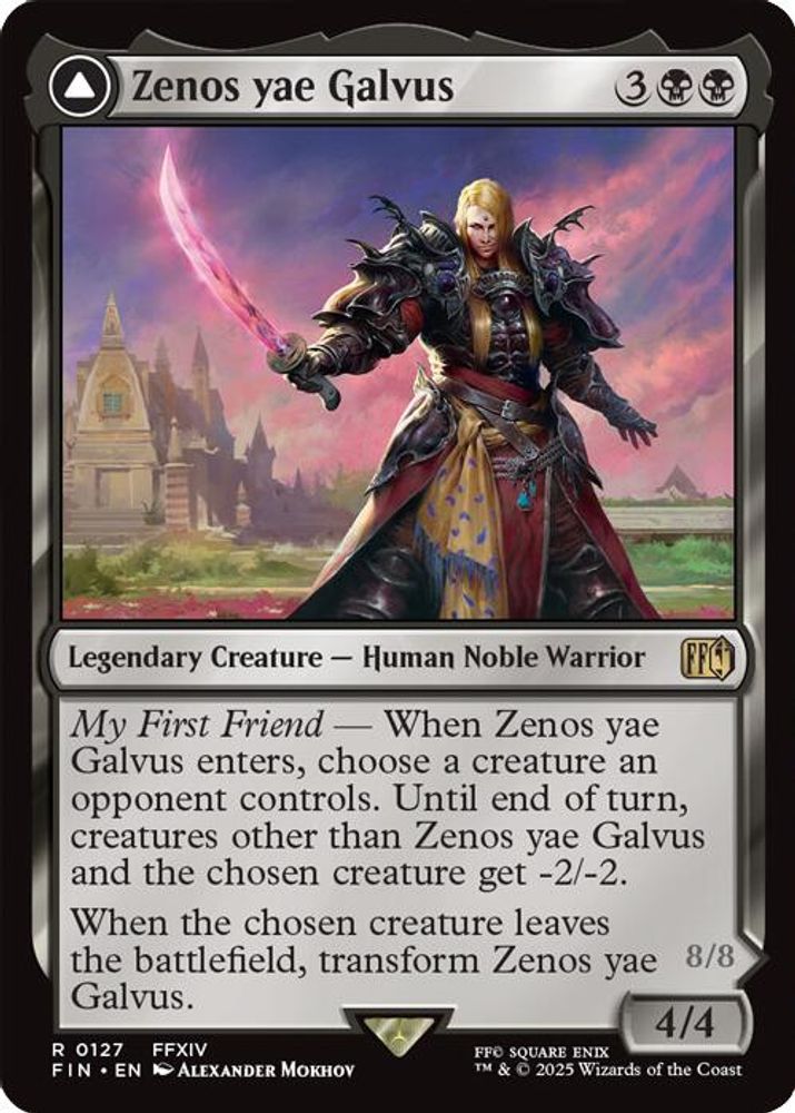 Zenos yae Galvus · 127 · FINAL FANTASY · Non-foil