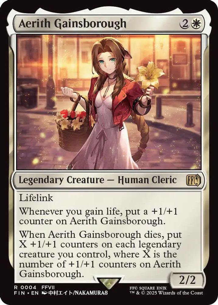 Aerith Gainsborough · 4 · FINAL FANTASY · Non-foil