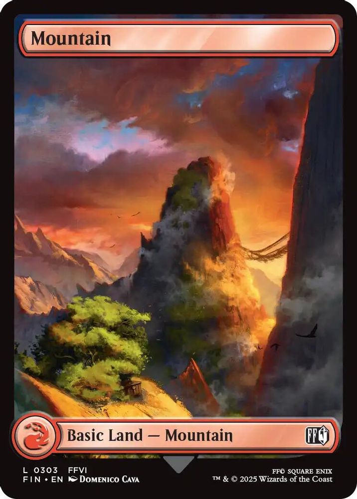Mountain (0303) · 303 · FINAL FANTASY · Foil