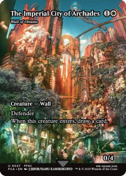 The Imperial City of Archades - Wall of Omens (Showcase) · 27 · FINAL FANTASY: Through the Ages · Non-foil