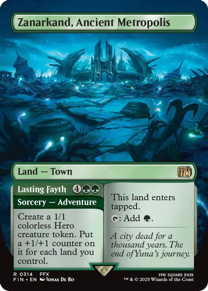 Zanarkand, Ancient Metropolis (Borderless) · 314 · FINAL FANTASY · Non-foil