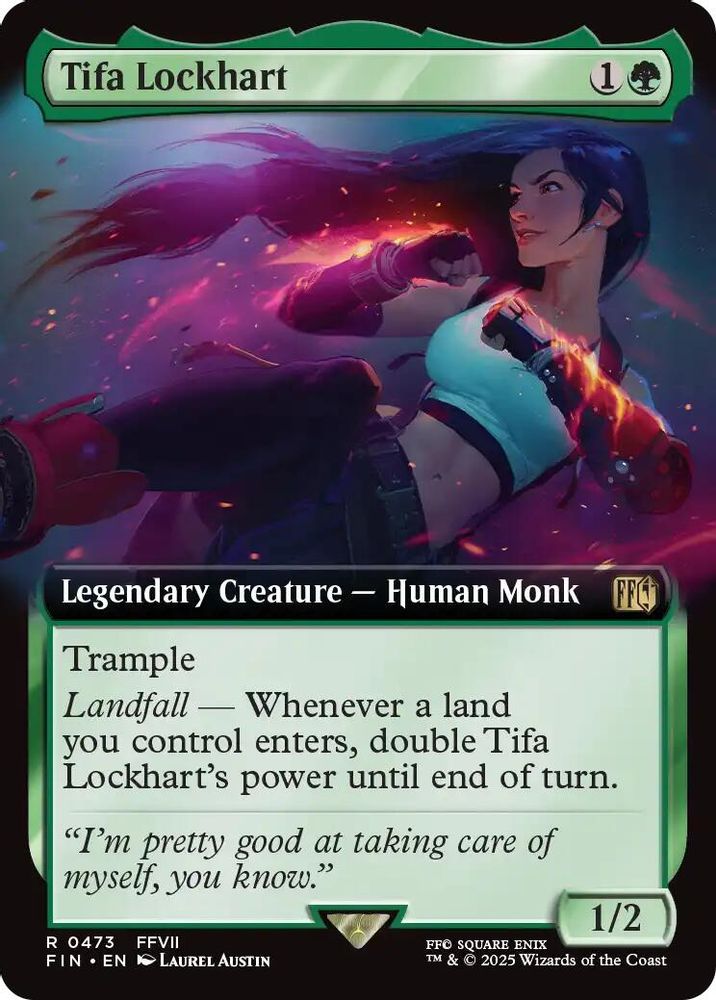Tifa Lockhart (Extended Art) · 473 · FIN · Non-foil