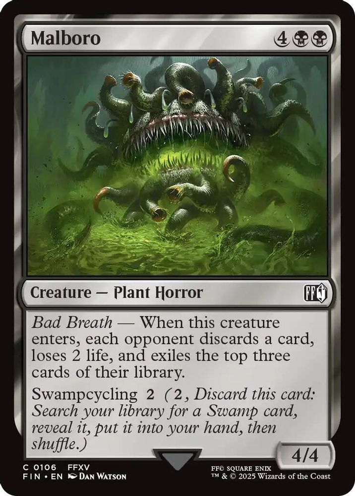 Malboro · 106 · FIN · Non-foil