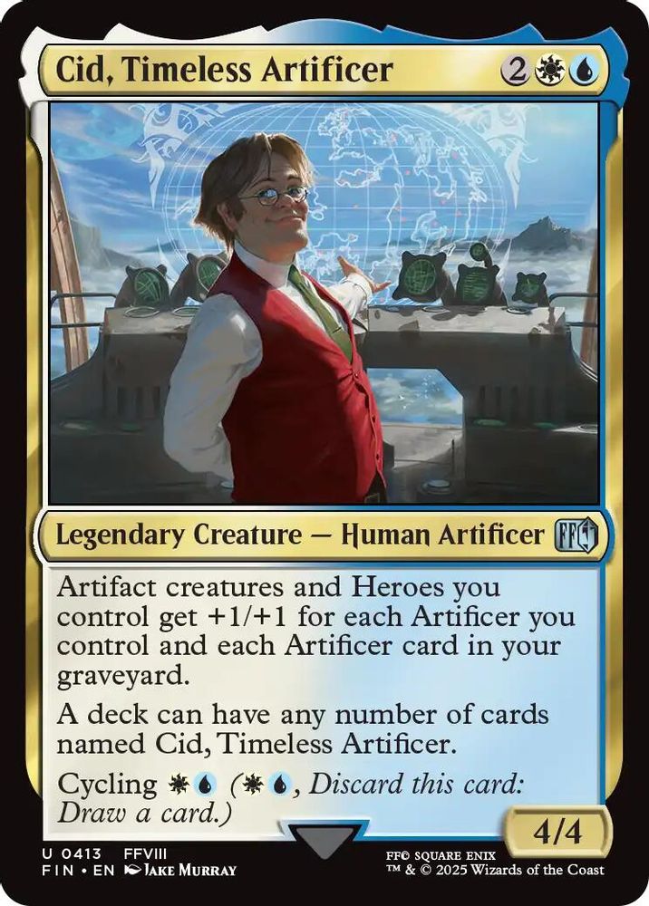 Cid, Timeless Artificer (0413) · 413 · FIN · Non-foil