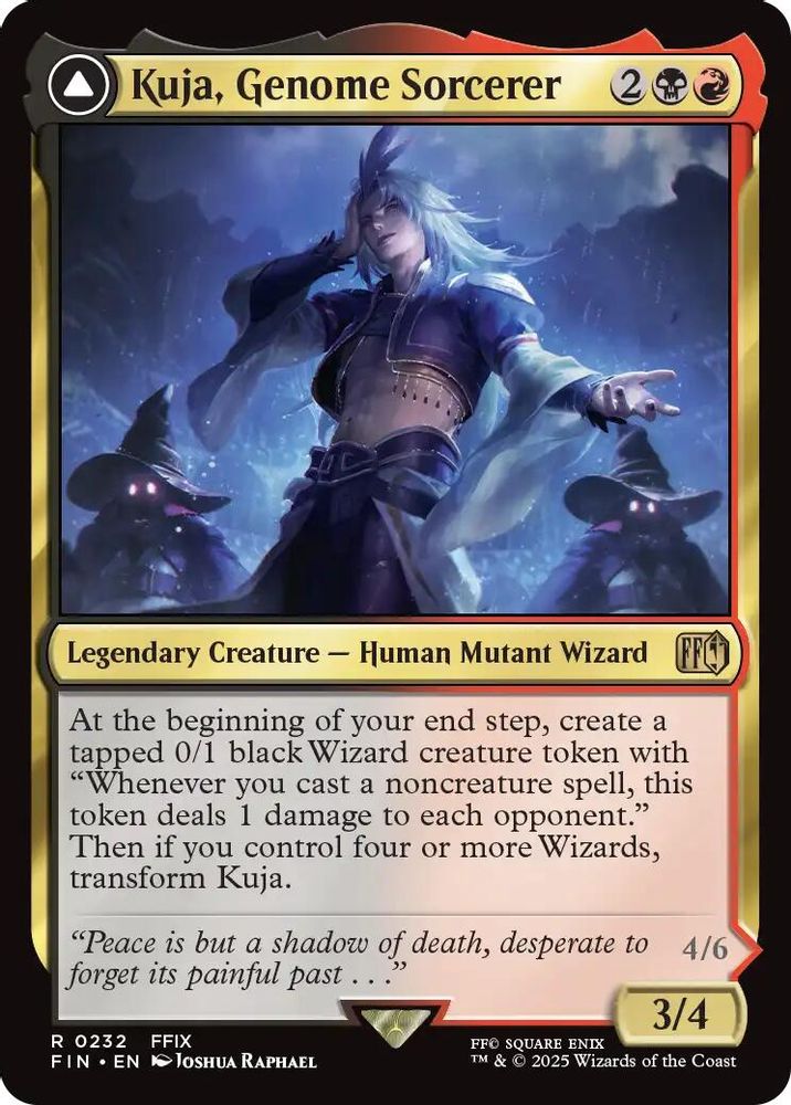 Kuja, Genome Sorcerer · 232 · FIN · Non-foil