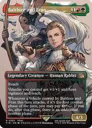 Balthier and Fran (0393) (Borderless) · 393 · FINAL FANTASY · Non-foil