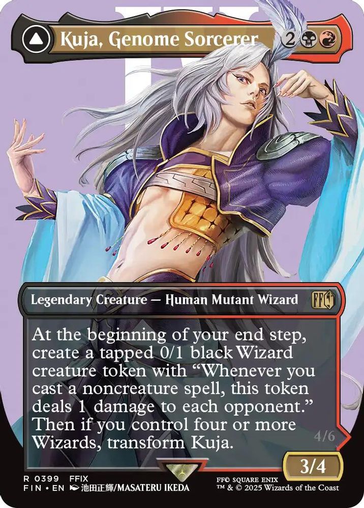 Kuja, Genome Sorcerer (Borderless) · 399 · FINAL FANTASY · Non-foil