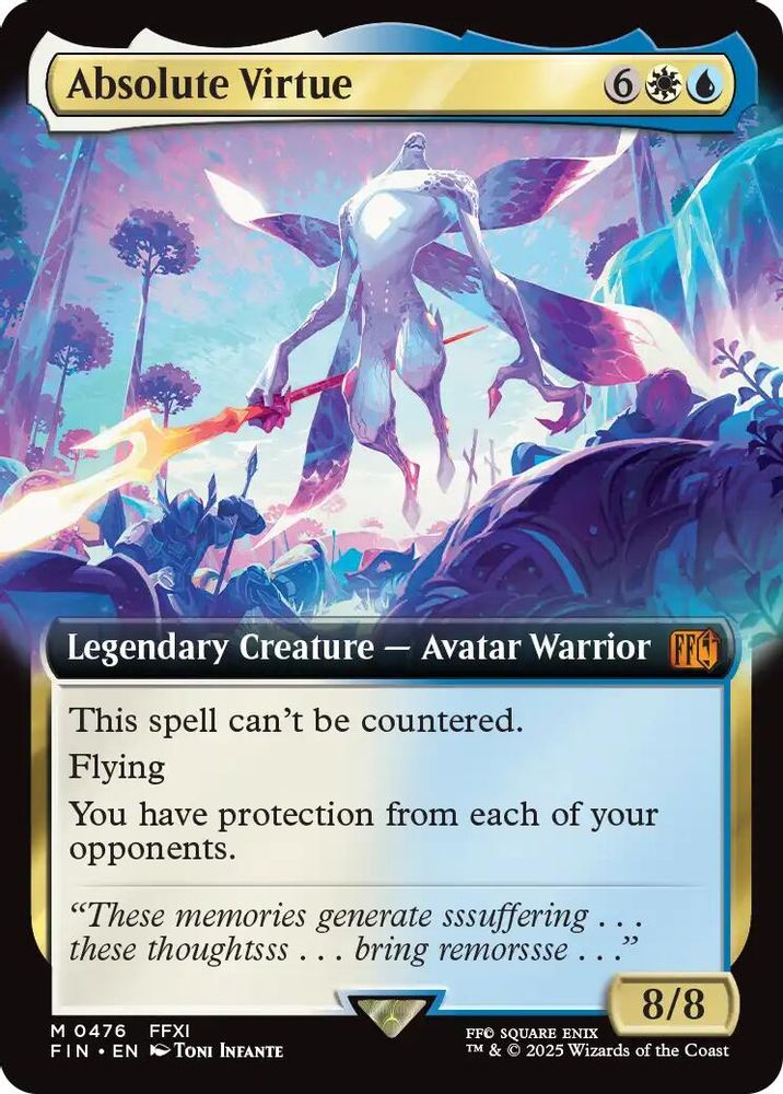 Absolute Virtue (Extended Art) · 476 · FINAL FANTASY · Non-foil